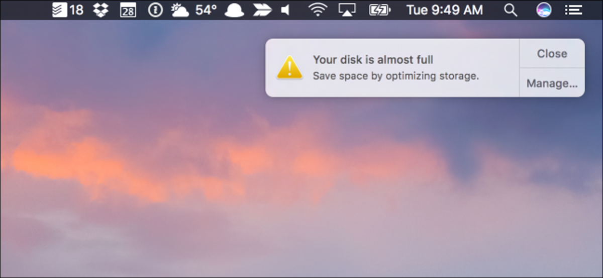 Your Disk is Almost Full