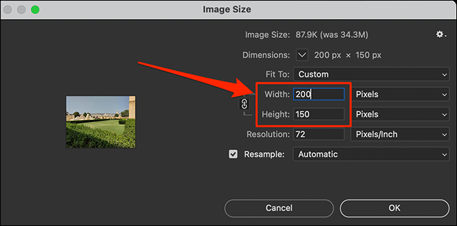 how to resize an image Photoshop CS6