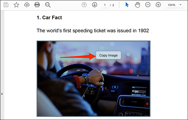Right-click the image in a PDF and select "Copy Image" in Acrobat Reader.