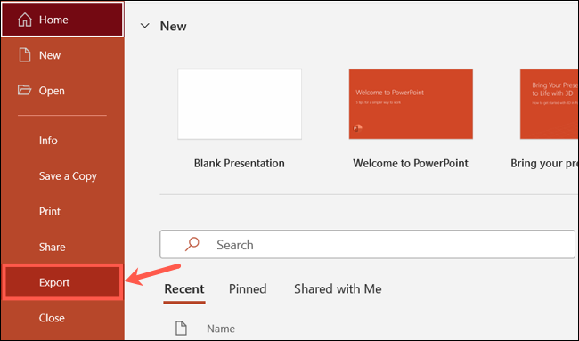 Create an Animated GIF of PowerPoint