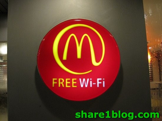 mcdonald free wifi