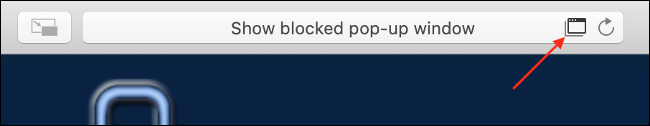 Pop-Up Window Warning in Safari Browser