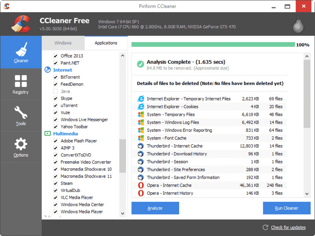 free ccleaner for windows 10