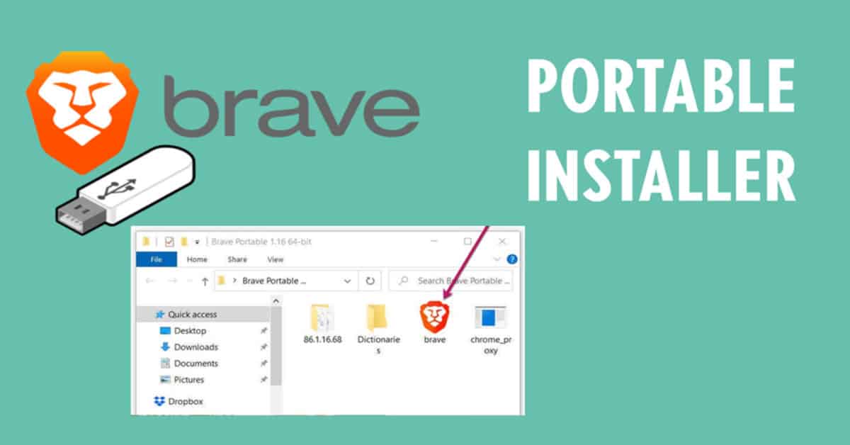 Brave Portable free download