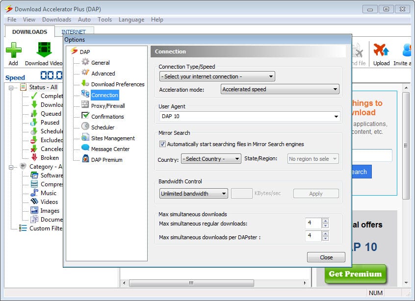 Download Accelerator Plus_ DAP for Windows 10