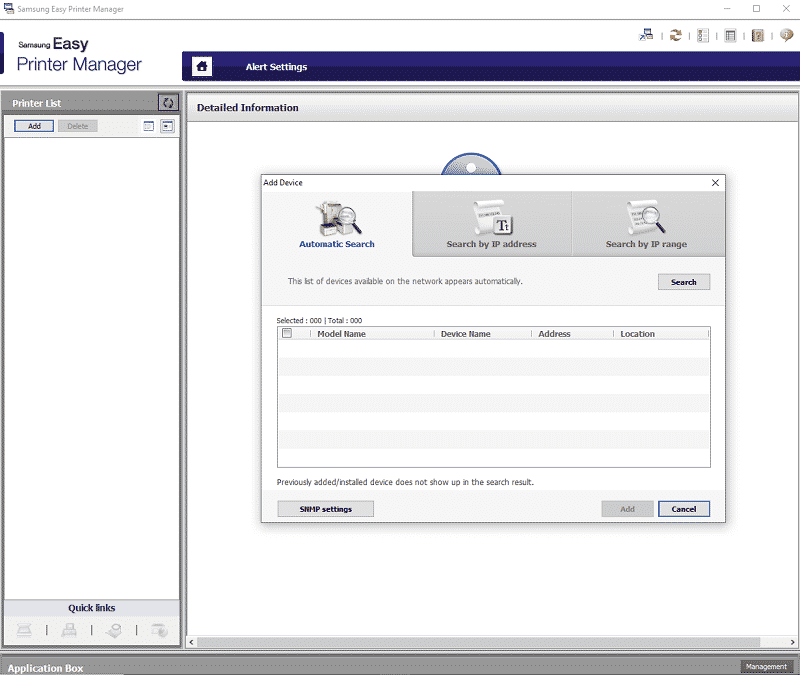 Samsung printer manager easy works