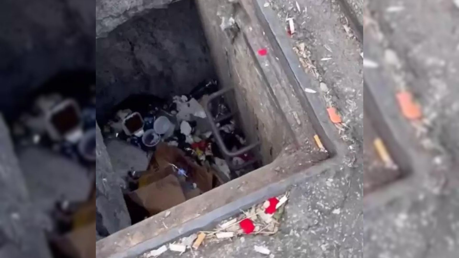 man-hears-the-cries-from-a-storm-drain-but-the-rescuers-are-right-on-the-spot-to-save-the-baby-animal Man Hears The Cries From A Storm Drain But The Rescuers Are Right On The Spot To Save The Baby Animal